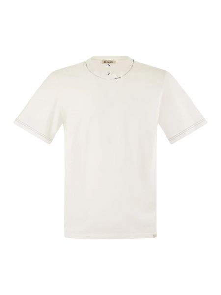 T-shirt mit kurzen ärmeln Premiata weiß