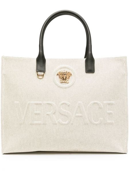 Borsa shopper Versace oro