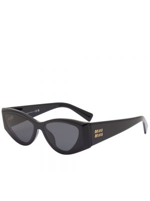Черные очки солнцезащитные Miu Miu Eyewear