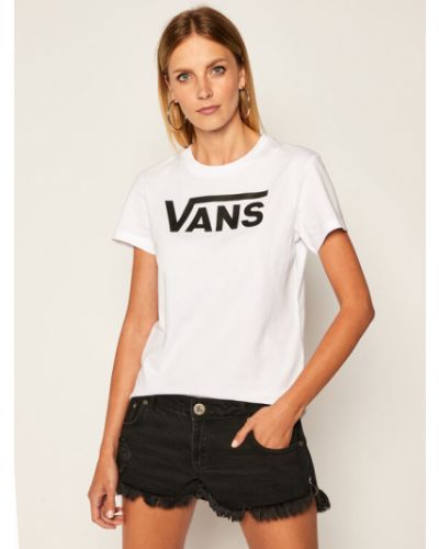 T-shirt Vans bianco
