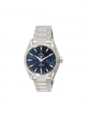 Armbanduhr Omega blau
