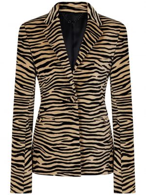 Bavlněné sako s potiskem s tygřím vzorem Rabanne