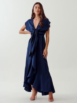 Коктейлна рокля Tussah синьо