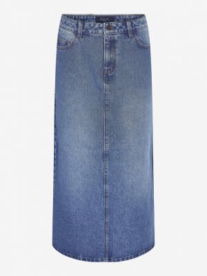 Spódnica jeansowa Noisy May niebieska