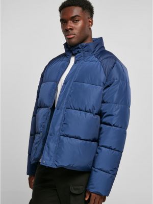 Куртка Urban Classics Plus Size синя