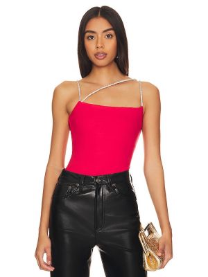 Lovers and Friends Julie Bodysuit in Red. Size XXS, S, M, L, XL.