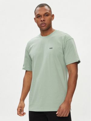Priliehavé tričko Vans zelená