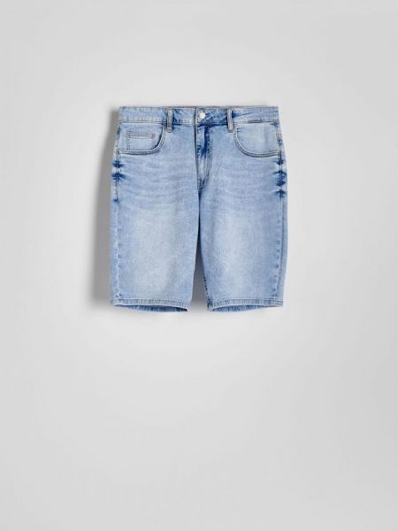 Szorty jeansowe slim fit Reserved