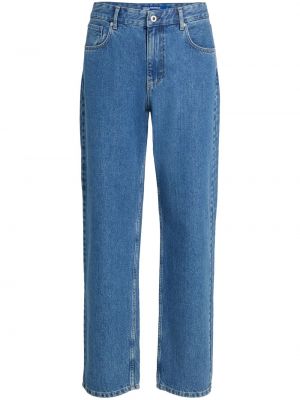 Laza szabású farmerek Karl Lagerfeld Jeans kék