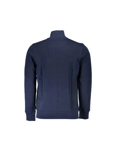 Jersey con bordado de algodón de tela jersey La Martina azul
