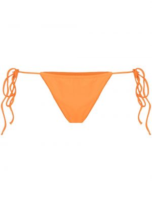 Bikini con lazo de lana Jade Swim naranja