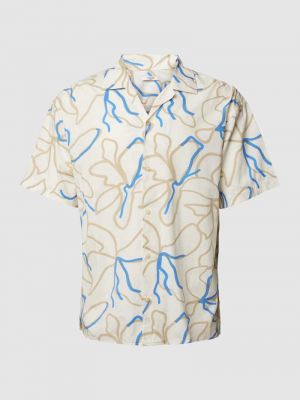 Koszula w paski w tropikalny nadruk Jack & Jones Premium