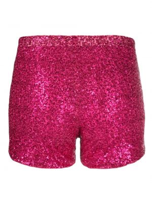 Pailletten shorts Styland pink