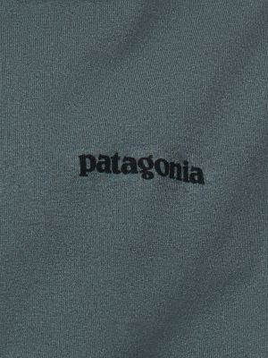 Koszulka bawełniana Patagonia zielona