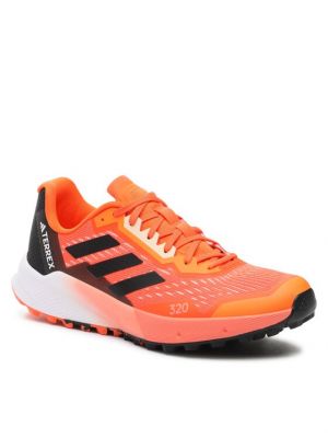 Sneakersy Adidas Terrex pomarańczowe