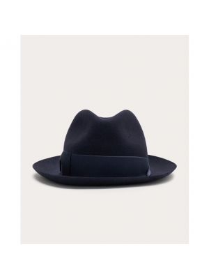 Sombrero de lana Borsalino azul