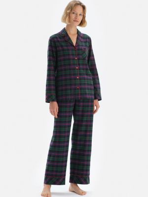 Kockované pyžamo Dagi