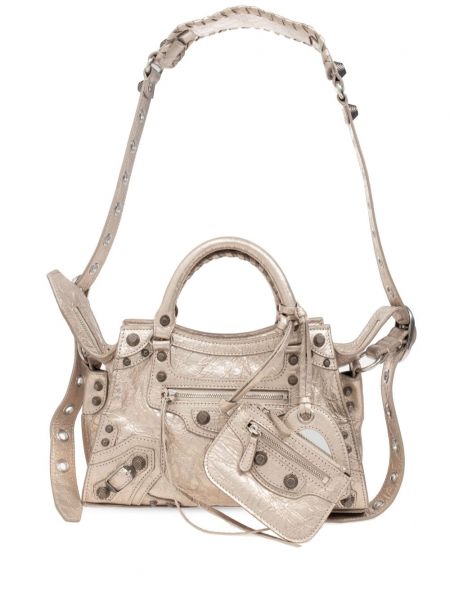 Mini taske Balenciaga guld