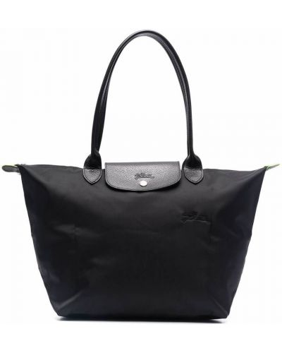 Nakupovalna torba Longchamp črna