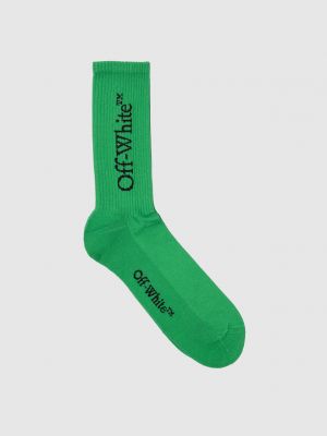Зеленые носки Off-white
