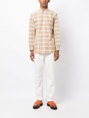 Haftowana koszula w kratkę bawełniana Polo Ralph Lauren