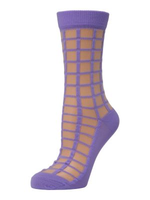 Átlátszó zokni Swedish Stockings lila