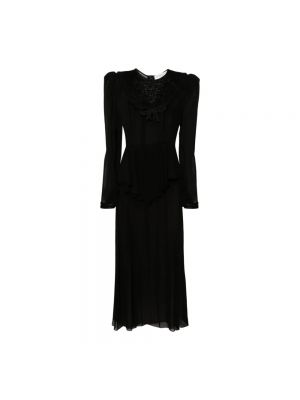Sukienka midi Alessandra Rich czarna