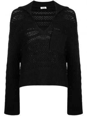 Пуловер с джобове Jason Wu черно