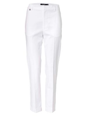 Lauren Ralph Lauren Pantaloni cu dungă 'LAKYTHIA'  alb