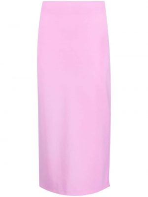 Midi sukně Sportmax růžové