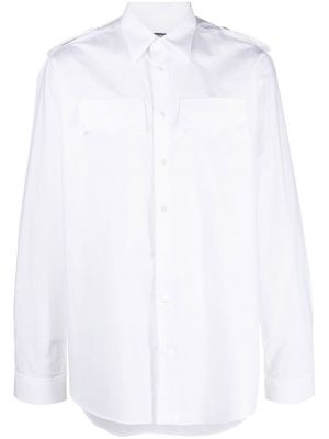 Koszula bawełniana Raf Simons biała
