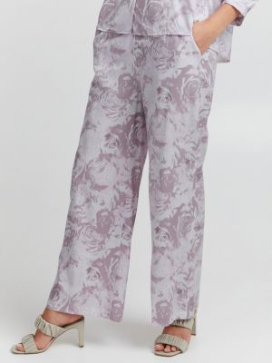 Pantaloni Ichi violet