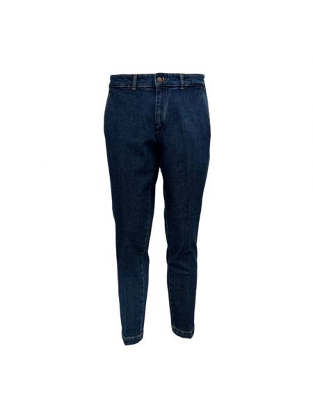 Niebieskie jeansy skinny slim fit Liu Jo