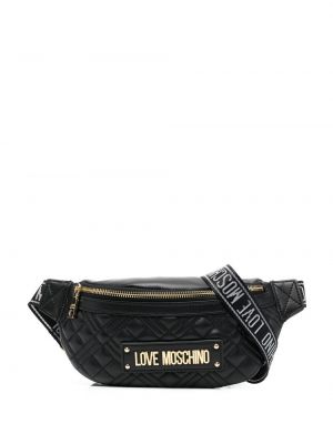 Midjebelte Love Moschino svart