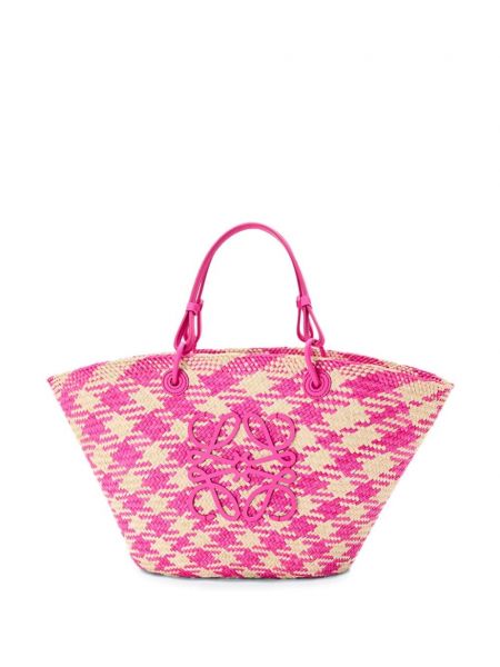 Sepet çantası Loewe pembe