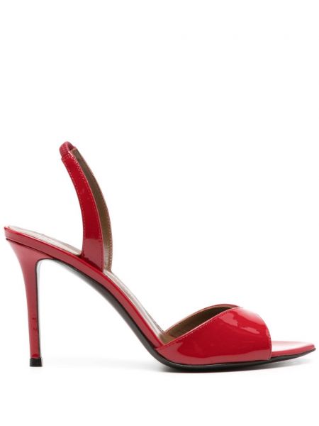 Slingback nauhalliset sandaalit Giuseppe Zanotti punainen