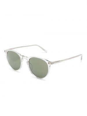 Sluneční brýle Oliver Peoples bílé