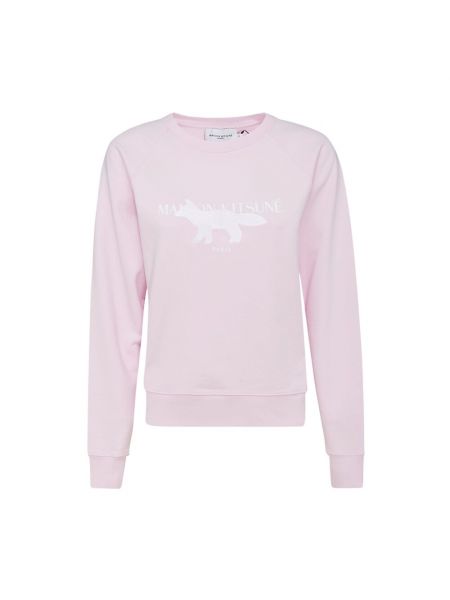 Sweter Maison Kitsune, różowy