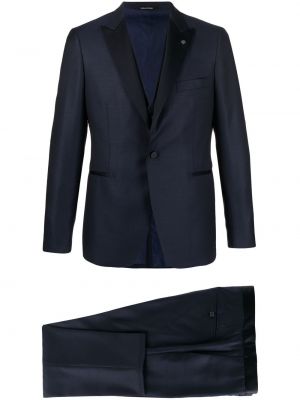 Slim fit ülikond Tagliatore sinine