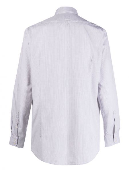 Raštuota marškiniai Massimo Alba balta