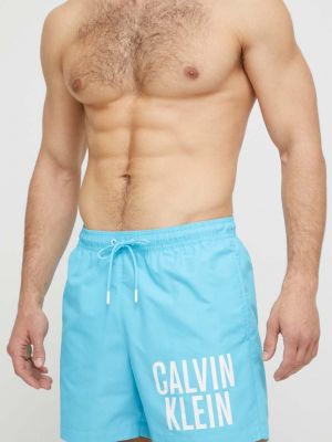 Kratke hlače Calvin Klein narančasta