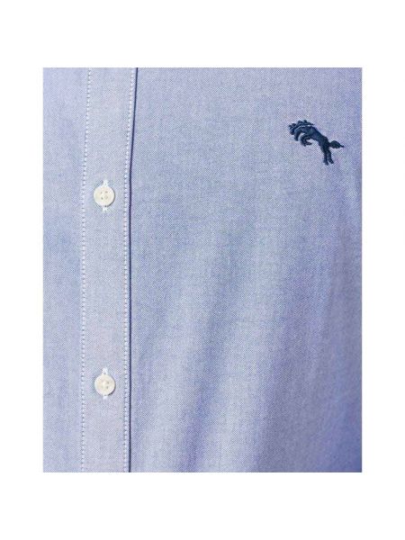 Рубашка с длинным рукавом Wrangler синяя