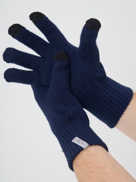 Перчатки Vay синие