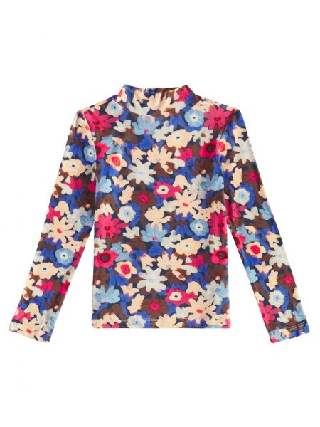 Jersey trykt floral topp for jenter Scotch & Soda Kids