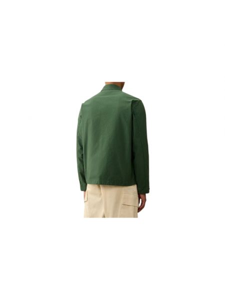 Camisa con botones de algodón C.p. Company verde