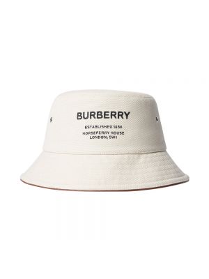 Mütze mit stickerei Burberry beige