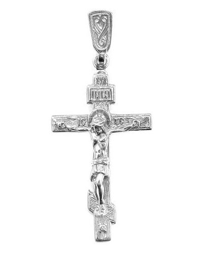 Крестик серебро россии, серебряный