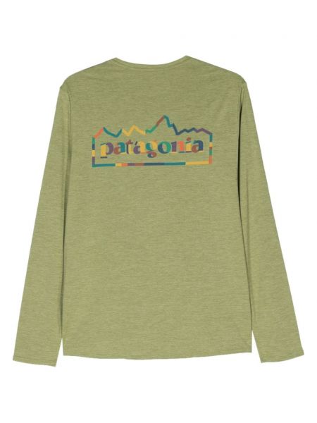 T-krekls Patagonia zaļš