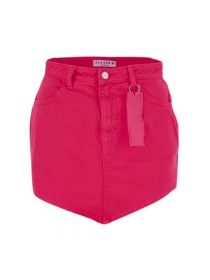 Spódnica jeansowa Icon Denim różowa