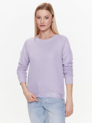 Laza szabású pulóver Ugg lila